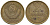 СССР 2 копейки 1985 KM 127a, Schon 76a латунь 4596-1233