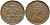 Великобритания 2 пенса 1980 Елизавета II (1952-2022) KM 916, Spink 4235 (C1) бронза 65-932