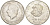 МЕКСИКА 5 ПЕСО 1951 ИМИТАЦИЯ, КОПИЯ белый металл 4552-1215