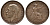 Великобритания 1 фартинг 1930 Георг V (1910-1936), редкий год KM 825, Spink 4061 бронза 4122-551