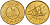 Кувейт 10 филсов 2003 AH 1423, парусник KM 11 никель латунь 4597-1221