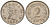 Мальта 2 цента 1972 Пентесилея, царица амазонок KM 9 медь цинк 4154-658