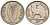 Ирландия 3 пенса 1948 заяц KM 12а медно-никель 92-224