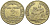 ФРАНЦИЯ 2 ФРАНКА 1926 KM 877 алюминиевая бронза 3334-833