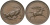Набор бронзовых французских медалей и медальонов 1810 года. Оригинальный комплект. 0-0-00 Набор бронзовых французских медалей и медальонов 1810 года. Оригинальный комплект. 0-0-00