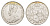 Кипр 9 пиастров 1919 Георг V (1910-1936) KM 13 серебро 4127-1331