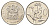 ЮАР 50 центов 1970 Зантедеския Эллиота (калла), герб KM 87 никель 4622-721