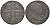 ИСПАНИЯ 8 МАРАВЕДИ 1844 J, JA, КОРОЛЕВА ИЗАБЕЛЛА II (1833-1868) KM 531.2 медь 41-837