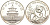 Китай 10 юаней 1990 панда KM 237 серебро BUNC 02-073-34