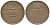 НОРВЕГИЯ 2 ЭРЕ 1932 ХОКОН VII (1905-1957) KM 371 бронза 34-621