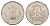 Индия 1 рупия 1986 KM 79.1 медно-никель UNC 4699-343