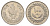 Ливия 100 дирхамов 1979 год-тип KM 23 медно-никель aUNC 4678-443