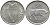 ИРЛАНДИЯ 5 ПЕНСОВ 1986 БЫК KM 22 медно-никель 4525-1134