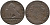 БЕЛЬГИЯ 2 САНТИМА 1858 BELGES KM 4.2 медь 95-644