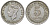 Британская Малайя 5 центов 1943 Георг VI (1937-1952) KM 3a серебро 53-137