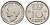Нидерланды 10 центов 1948 Вильгельмина (1895-1948) KM 177 никель 96-528