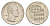Монако 1/2 франка 1979 KM 145 никель UNC 4632-842