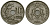 Бельгия 10 сантимов 1921 Belgique KM 85 медно-никель 4172-857