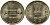 Индия 5 рупий 2012 60 лет монетному двору в Калькутте KM 100 никель-латунь UNC M46-09