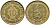 Финляндия 10 марок 1932 S KM 63 алюминиевая бронза 4388-1052