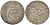 Ливония, Рига, шведская оккупация солид (шиллинг) 1655 Кристина (1634-1654) серебро 4127-713
