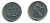 ФРАНЦИЯ 1 ФРАНК 1961 СЕЯТЕЛЬ KM 925.1 никель 57-1323