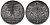 Швеция 50 крон 1976 U, королевская свадьба Карла XVI и королевы Сильвии KM 854 серебро UNC 4552-734