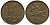 ЛИТВА 10 ЦЕНТОВ 1925 РЕСПУБЛИКА (1918-1940) KM 73 алюминиевая бронза 119-134