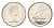 Канада 10 центов 1984 Елизавета II (1952-2022), парусник KM 77 никель UNC 4639-646