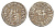Киликийская Армения трам 1226-1271 Хетум I и царица Забель, держат крест/лев с патриаршим крестом  серебро    1516-634