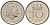 Нидерланды 10 центов 1971 Юлиана (1948-1980) KM 182 никель 4152-1057