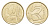 Испания 5 песет 2001 M, Хуан Карлос I (1975-2014) KM 833 алюминиевая бронза UNC 4623-1214