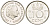 НИДЕРЛАНДЫ 10 ЦЕНТОВ 1973 ЮЛИАНА (1948-1980) KM 182 никель 214-1268