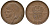 Бельгия 50 сантимов 1953 Belgie KM 145 бронза 4164-317