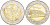 УКРАИНА 5 ГРИВЕН 2006 ЦИМБАЛЫ KM 402 биметалл UNC 02-227-51