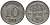 Швеция 10 эре 1936 G, Густав V (1907-1950), короткая 6 КМ 780 серебро 201-1057