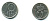 НОРВЕГИЯ 10 ЭРЕ 1984 КМ 416 медно-никель 23-1036