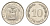 Эквадор 10 сентаво 1968 KM 76c сталь плакированная никелем UNC 4643-1156