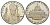 Либерия 10 долларов 2001 Иоанн Павел II KM 643a медно-никель PROOF 443-241