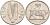 Ирландия 5 пенсов 1986 бык KM 22 медно-никель 4561-1211