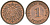 Германия 1 пфенниг 1892 A, Вильгельм II (1888-1918) KM 10, J. 10 медь aUNC 1525-521