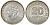 Британская Малайя 20 центов 1939 Георг VI (1937-1952) KM 5 серебро 53-346