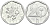 ЧЕХИЯ 20 ГЕЛЛЕРОВ 1993 KM 2.1 алюминий UNC 540-255