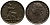 Великобритания 1 фартинг 1893 Виктория (1837-1901) KM 753, Spink 3958 бронза  1518-334