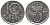 Норвегия 10 эре 1977 Улаф V (1957-1991) KM 416 медно-никель 66-152