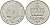 НОРВЕГИЯ 1 КРОНА 1977 KM 419 медно-никель 94-544