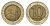 СССР 10 рублей 1991 ЛМД, ГКЧП Y 295 биметалл 217-732