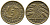 ГЕРМАНИЯ 5 РЕЙХСПФЕННИГОВ 1936 D KM 39, J. 316 алюминиевая бронза 39-618