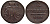 Россия 2 копейки 1801 ЕМ, Павел I (1796-1801) Биткин 118 медь 1103-4-12