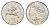 Литва 1 лит 2010 600 лет Грюнвальдской битве KM 172 медно-никель UNC 4695-416